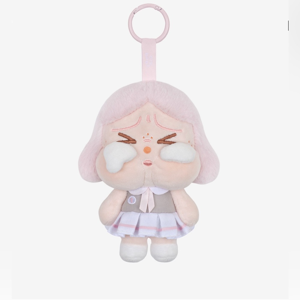 *NEW*SEALED* CRYBABY Sunset Concert
Series-Plush Pendant in Pink Grey